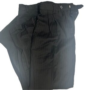 G&G boys bundle 2 pairs 14L Black/ gray pinstripe dress classic preppy pants